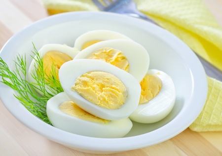 boiled eggsの写真素材