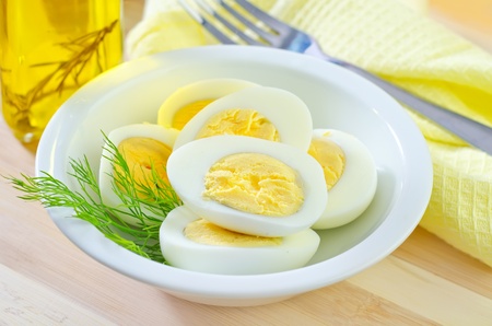 boiled eggsの写真素材