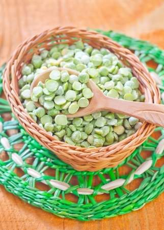 dry peaの写真素材