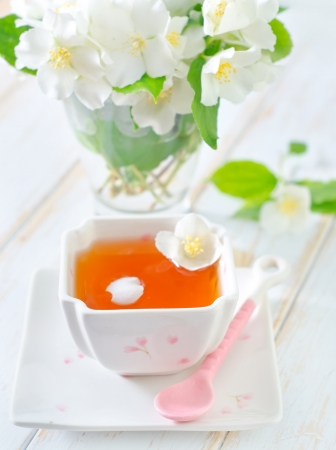 jasmin teaの写真素材
