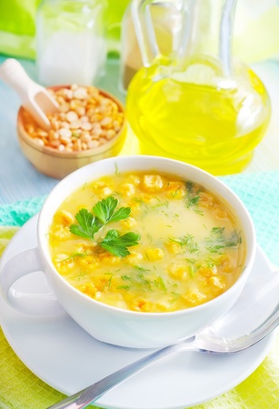 pea soupの写真素材