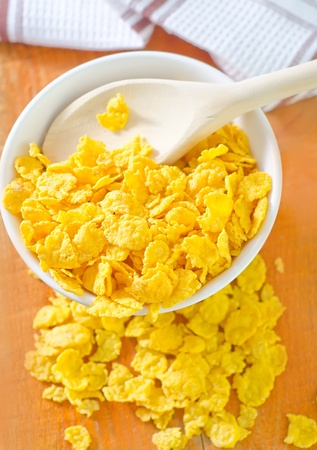 corn flakesの写真素材