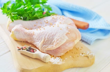 chicken legsの写真素材