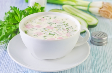 cold soupの写真素材