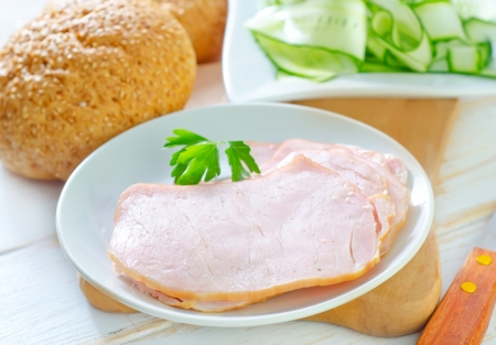 ingredients for sandwichの写真素材