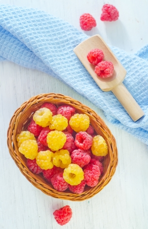 raspberriesの写真素材