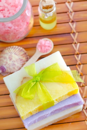 ingredients for spaの写真素材