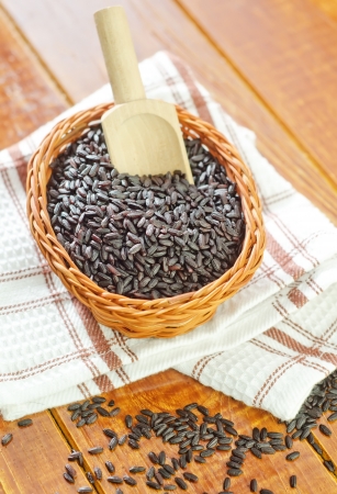 black riceの写真素材