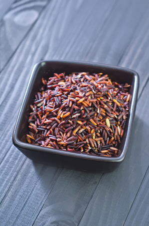 raw riceの写真素材