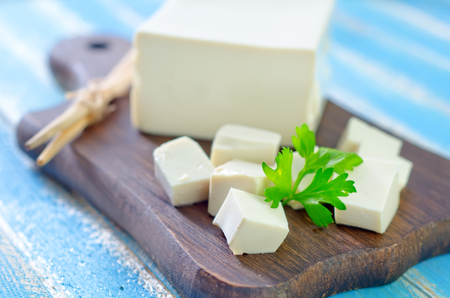 tofu cheeseの写真素材