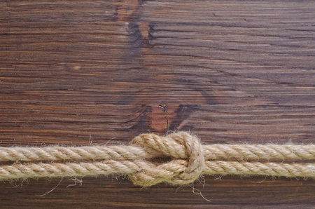 rope on wooden backgrounds