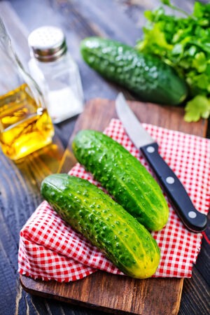 cucumbersの写真素材