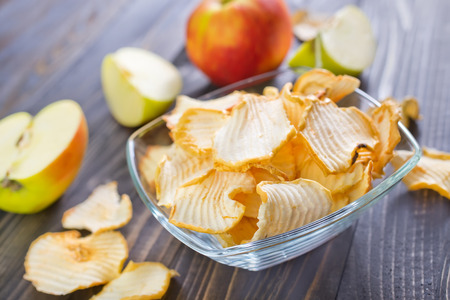 dried appleの写真素材