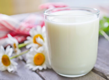 fresh milksの写真素材