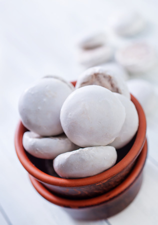 cookies in glaseの写真素材