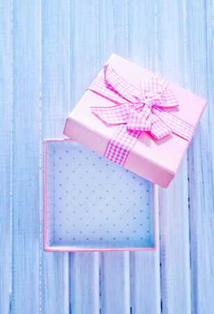 box for presentの写真素材