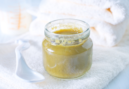 baby foodの写真素材