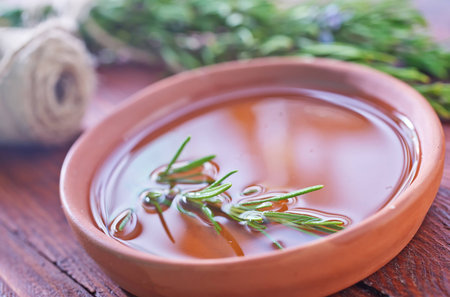 rosemary oilの写真素材