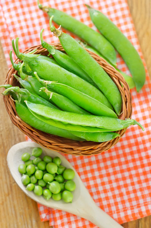 green peasの写真素材