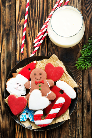 christmas cookiesの写真素材
