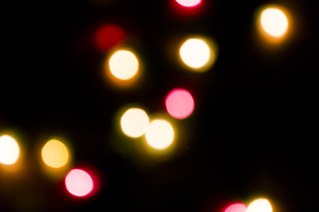New Year colorful bokeh backgroundの写真素材