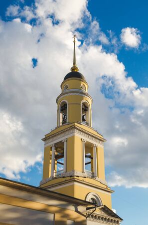 Moscow, Russia. Bell tower of the Greater Church of the Ascensionの写真素材