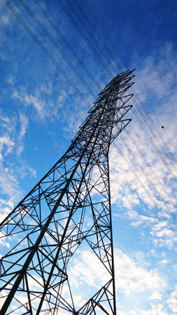 Electric Poleの写真素材