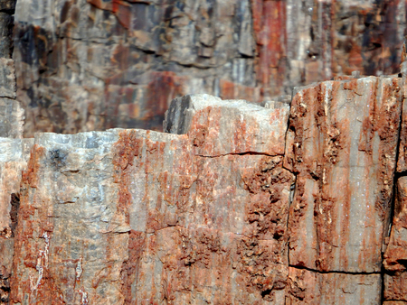 A natural abstract of brown rock.の写真素材