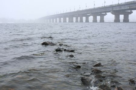 bridge to nowhere 1の写真素材