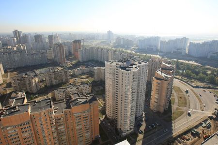 Kharkovsky district, Kiev, Ukraineの写真素材
