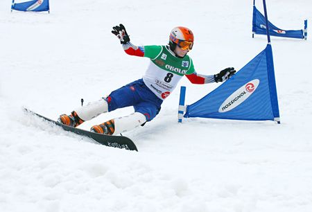 KYIV, UKRAINE - MARCH 4: round of the Snowboard European Cup: full throttle on March 4, 2007 in Kyiv, Ukraineのeditorial素材