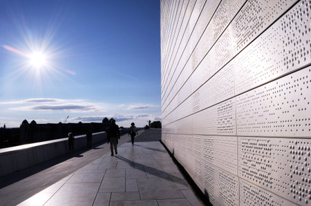 Oslo, Norway - August 15, 2010: The Oslo Opera House (Norwegian: Operahuset) is the home of The Norwegian National Opera and Ballet, and the national opera theatre in Norway.のeditorial素材