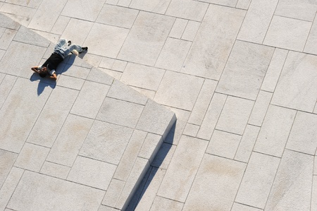 Oslo, Norway - August 15, 2010: People have a rest  at Oslo Opera House.The Oslo Opera House (Norwegian: Operahuset) is the home of The Norwegian National Opera and Ballet, and the national opera theatre in Norway.のeditorial素材