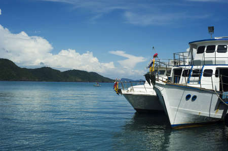 Ships waiting for tourists on Koh Chang island, Thailand


の写真素材