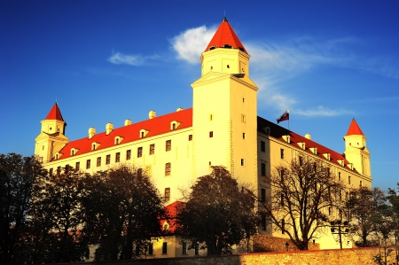 Bratislava Castle  is the main castle of Bratislava, the capital of Slovakiaのeditorial素材