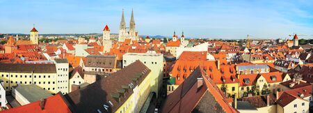 Old Town of Regensburgの写真素材