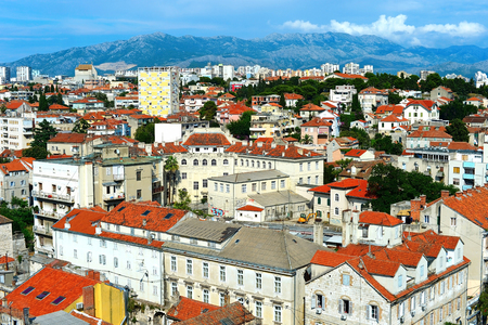 Skyline of Split, Croatia. View from the tower of Cathedral of Saint Domnius
のeditorial素材