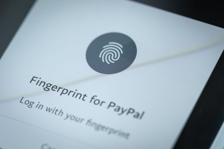 RENO, NV - January 16, 2019: PayPal Android App on Galaxy Screen. PayPal is a payment service you...