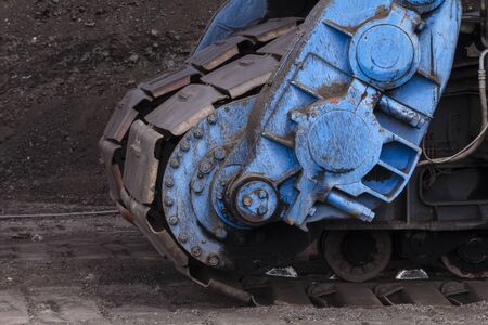 coal mine in the countrysideの写真素材