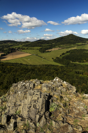 landscape around the high cliffsの写真素材
