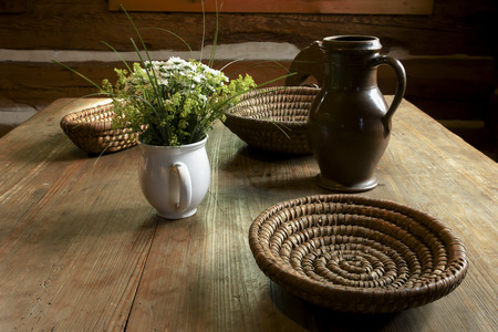 interior of the historic buildingの写真素材