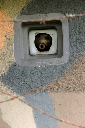 The fortified border of Czechoslovakiaの写真素材