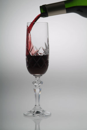 Wine in a glass