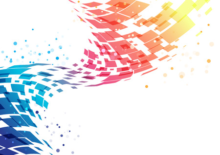 Abstract Colorful Backgroundのイラスト素材