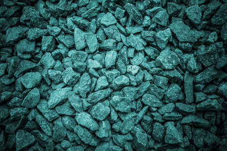 medium size,textured crushed stone,gravel,can be used as backgroundの写真素材