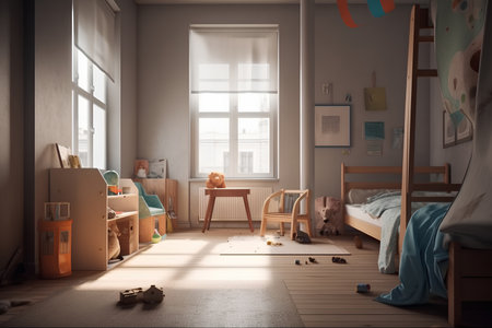 Interior of children room.の素材