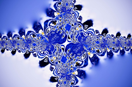 Abstract Futuristic technology circuit board circle backgroundの写真素材