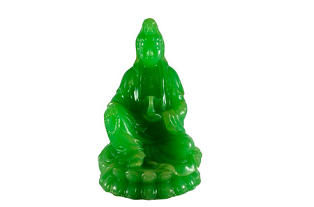 Green jade goddessの写真素材