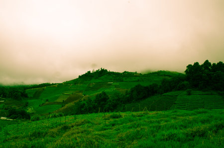 Mountain view in Chiangmai Thailand