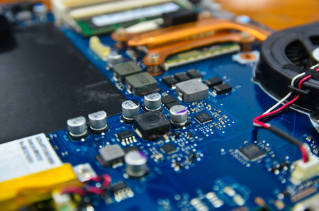 circuit board computerの写真素材